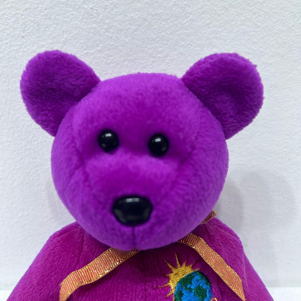Ty Beanie Rare Vintage Original Baby‎ Millennium/Millenium the Bear Retired 1999 - Picture 7 of 9